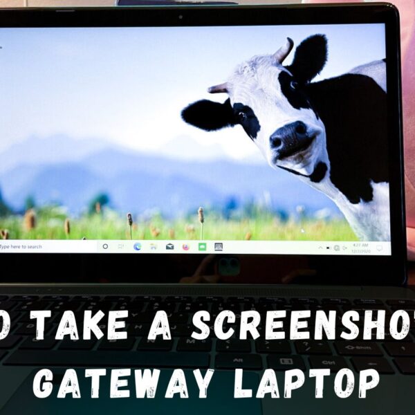 How to take a screenshot on a gateway laptop